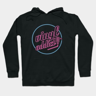 Vinyl Addict Neon Hoodie